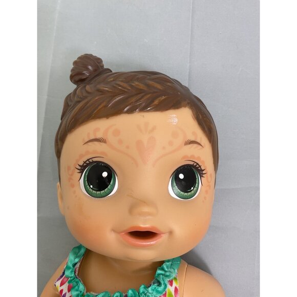 Baby Alive Face Paint Fairy Doll Brunette - Picture 4 of 4